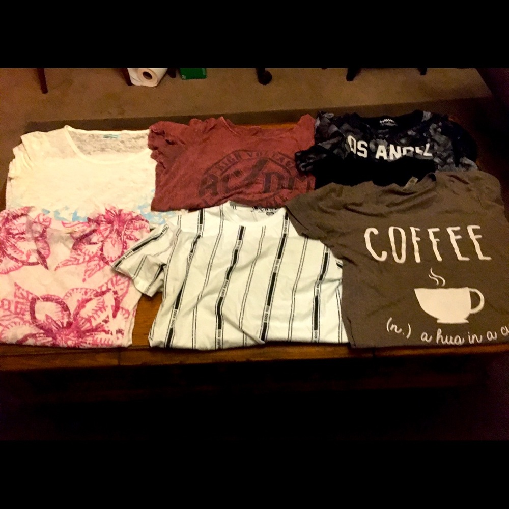 Women’s size large shirts